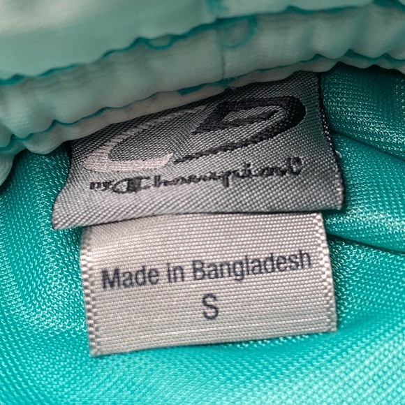 Champion Teal Sports Shorts Size Small - Picture 4 of 4